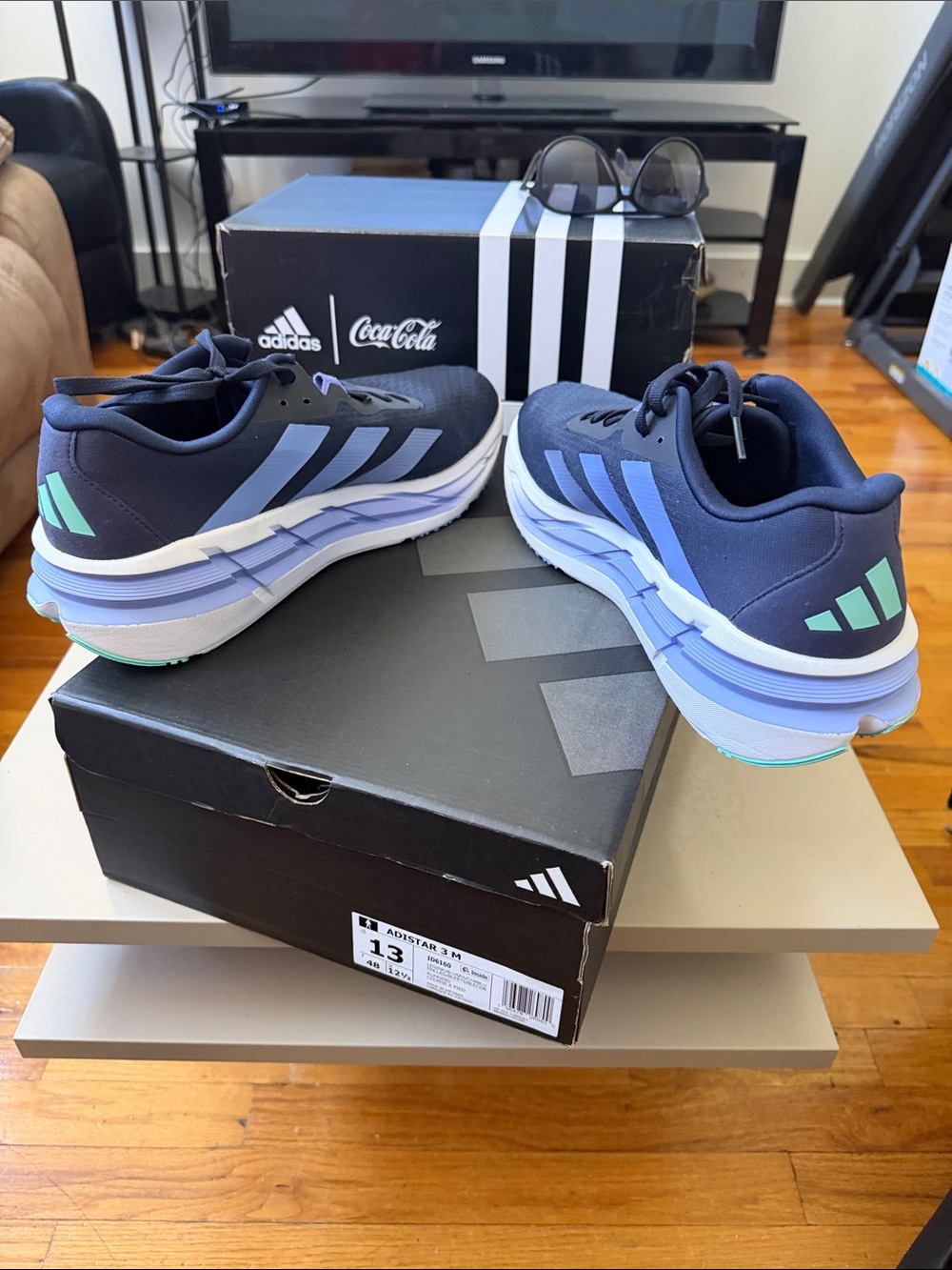 Adidas Adistar 3 M sz13, Worn1X - Picture 3 of 5